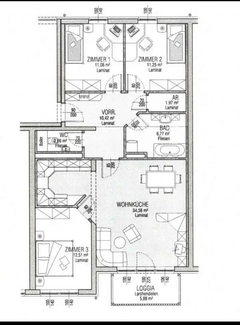 100m² 4-ZIMMER PREIS-SENSATION! NEUWERTIG! RUHIG! SUPER LAGE!