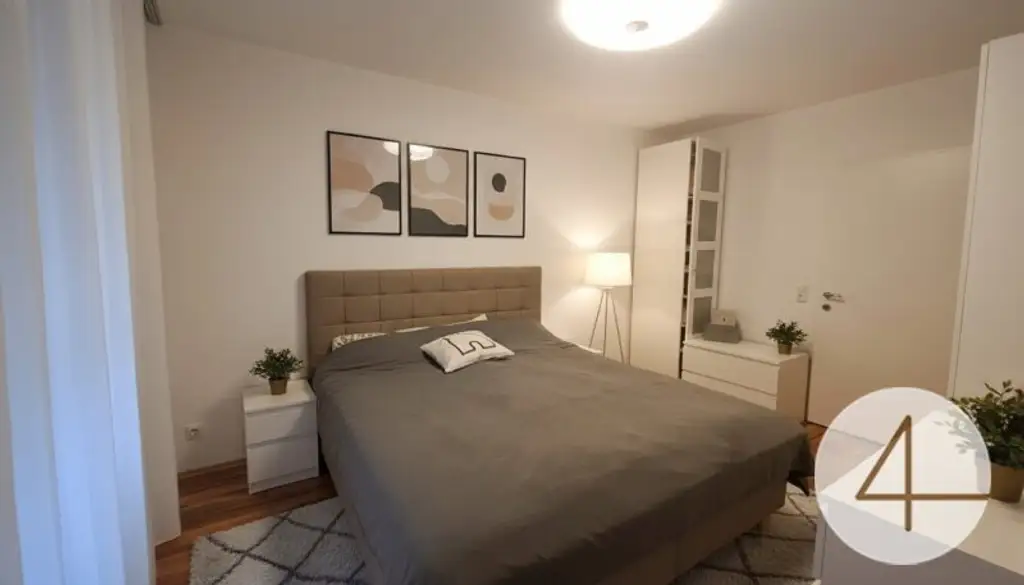Modernisierte 3 Zimmer Wohnung