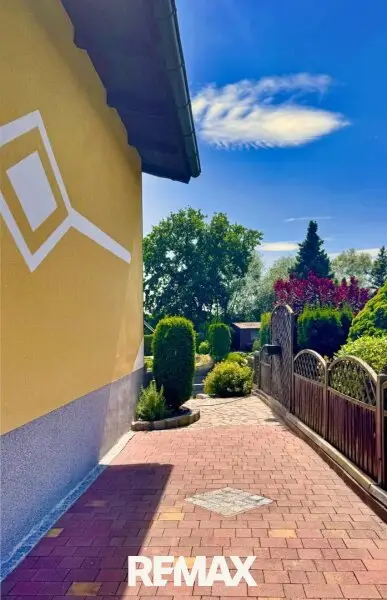 Haus seitlich