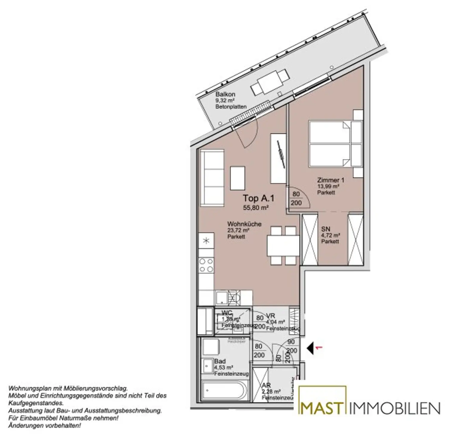 *Provisionsfrei* 2-Zimmer Wohnung unweit der Alten Donau und des Donauzentrums!!