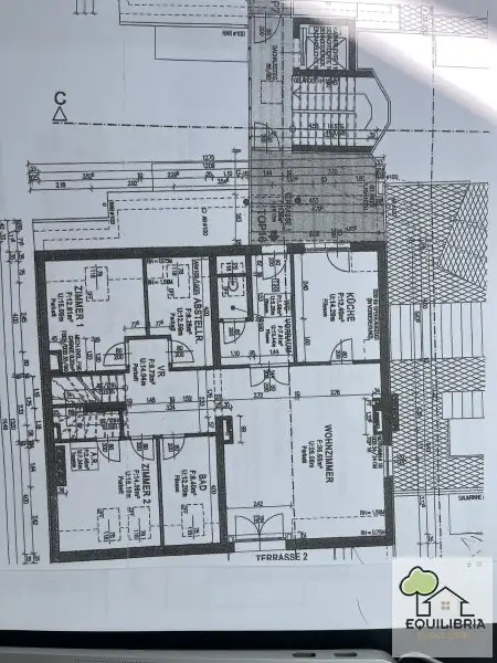 Traumhafte DG-Wohnung im Zentrum von Klosterneuburg -  57m2 große  Dachterrasse - Gekühlt  - Garage - Gartennutzung!