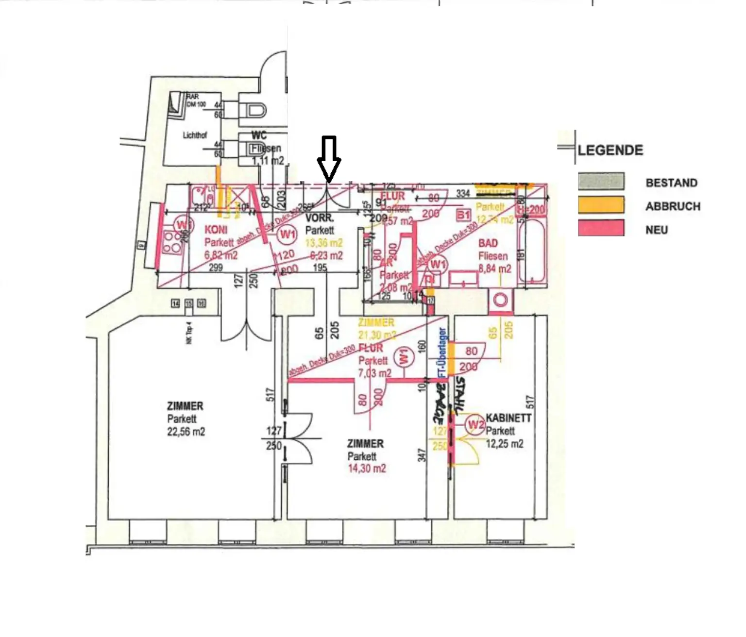 Ideal für Paare oder kleine Familien – frisch renovierte 3-Zimmer-Altbau Wohnung