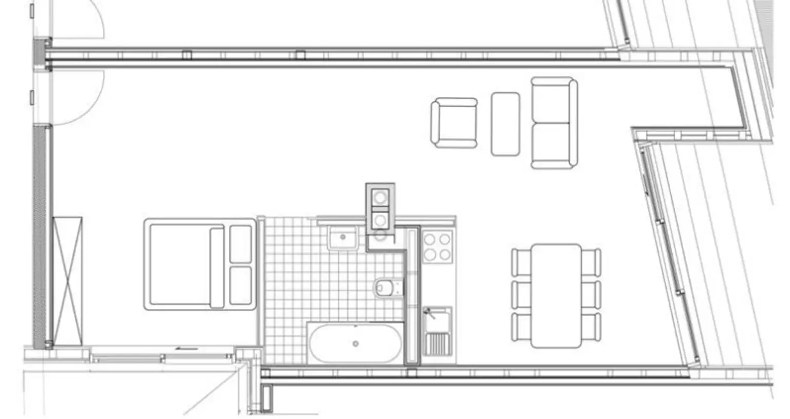 LOFT MIT PRIVATER TERRASSE NÄHE STEPHANSPLATZ