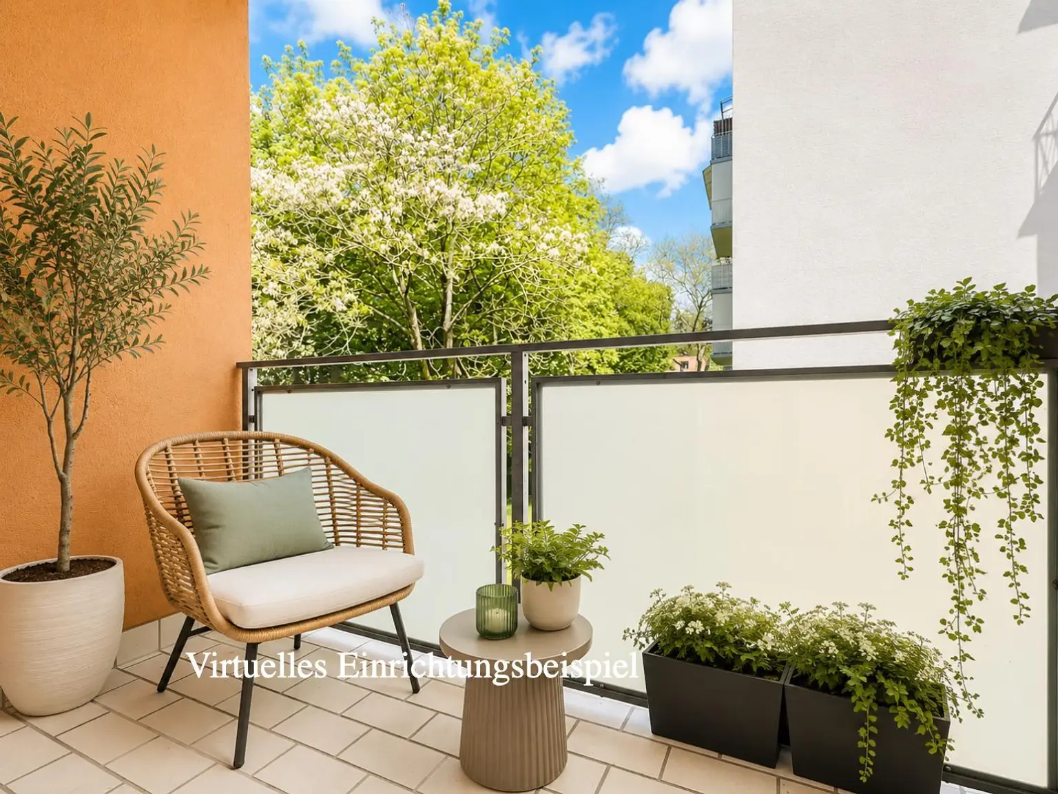 Loggia Küche Virtuelles Einrichtungsbeispiel