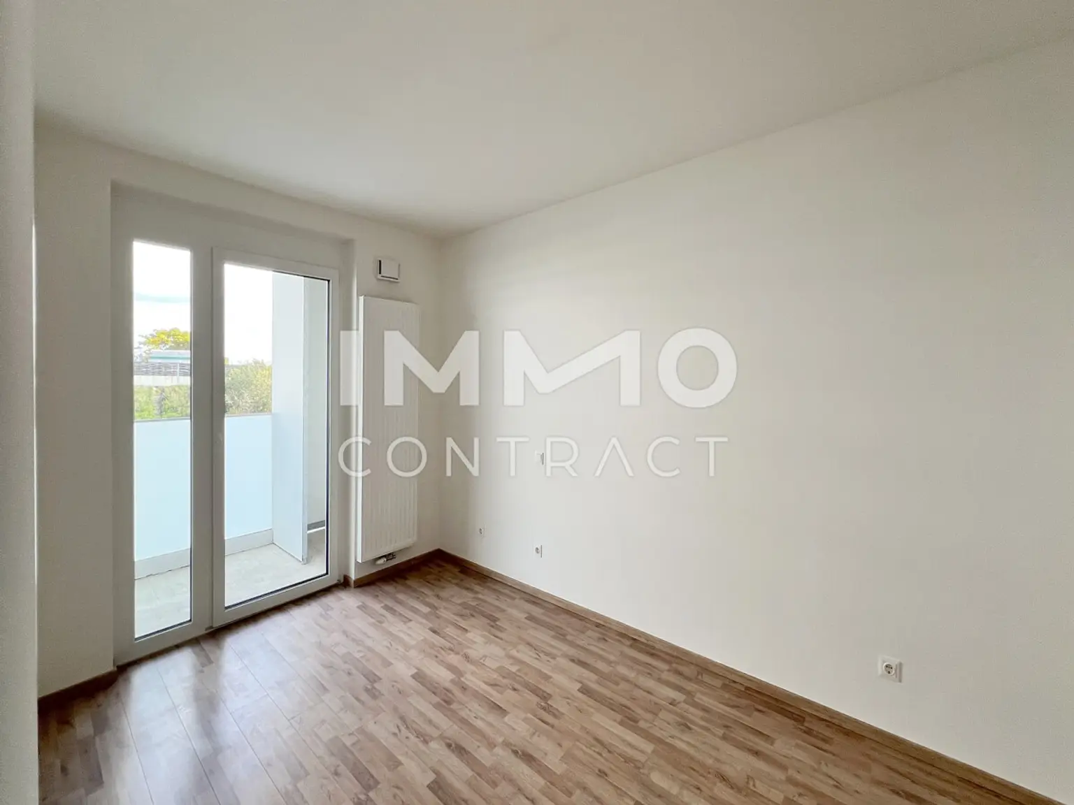 50,50qm geförderte 2ZI- Balkon-Wohnung