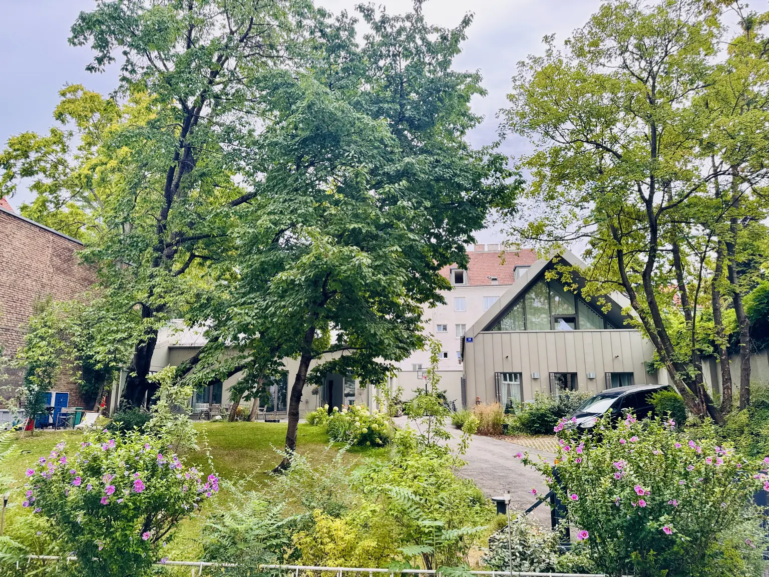 Aussicht hofseitig