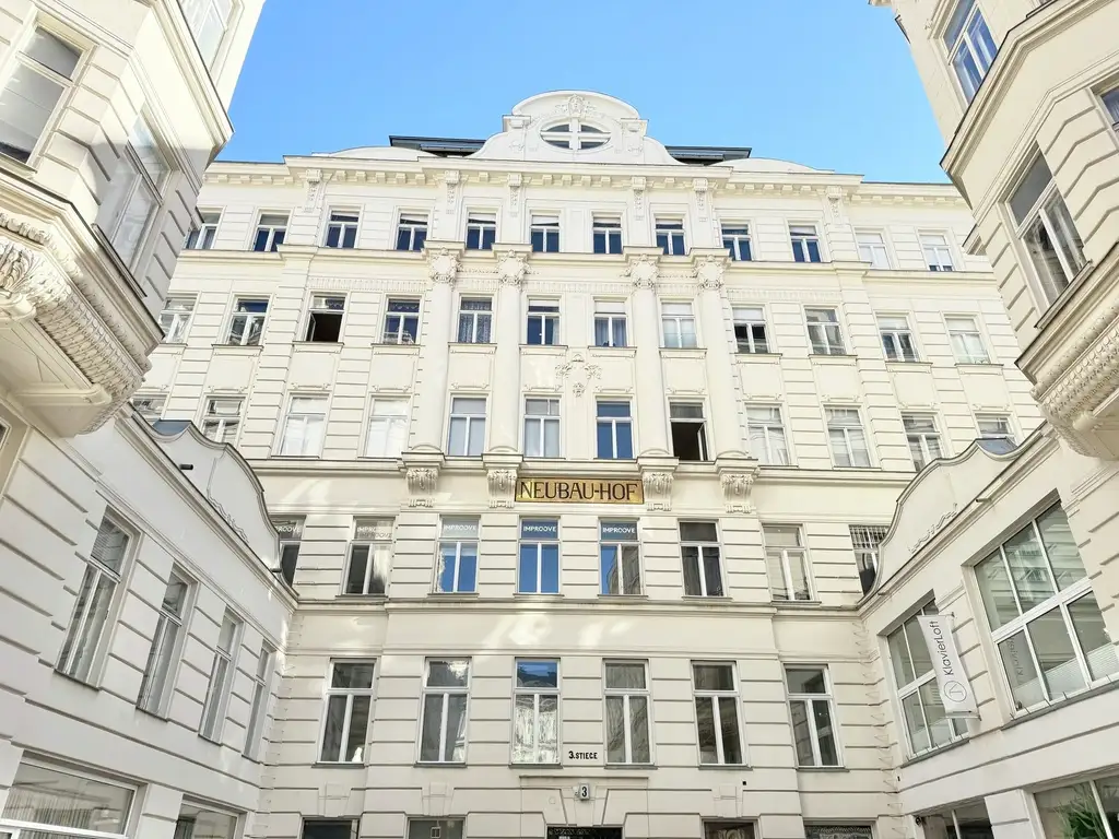 ERSTBEZUG NACH SANIERUNG | NEUBAUGASSE | EXKLUSIVE 4 ZIMMER | TOPLAGE | U-BAHN-NÄHE