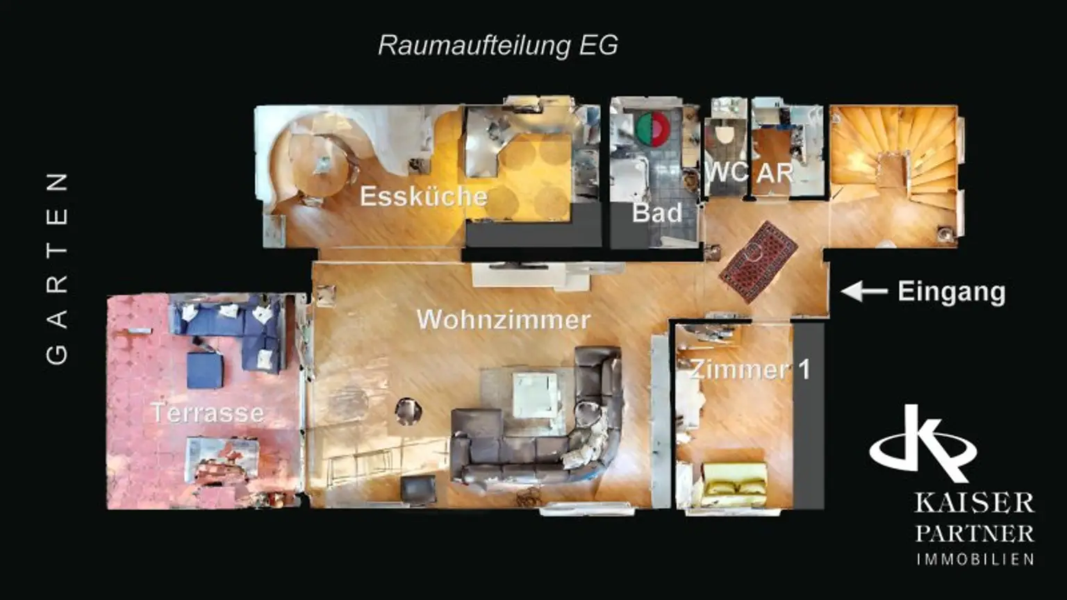 Raumaufteilung - EG