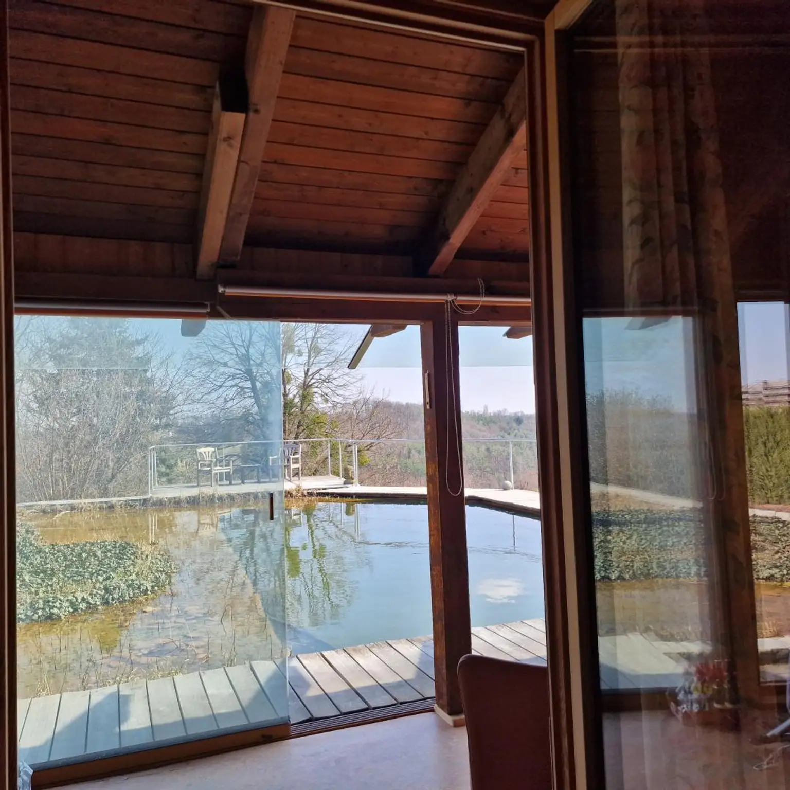 Sicht vom Gästezimmer