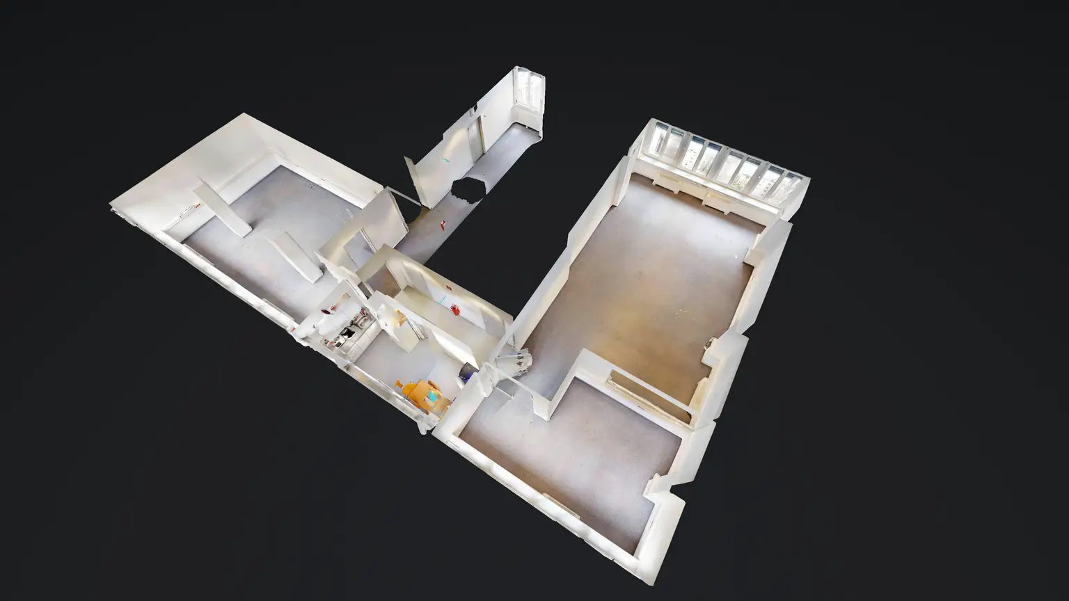 Helle Büroflächen mit Entwicklungspotenzial _ Erweiterbar