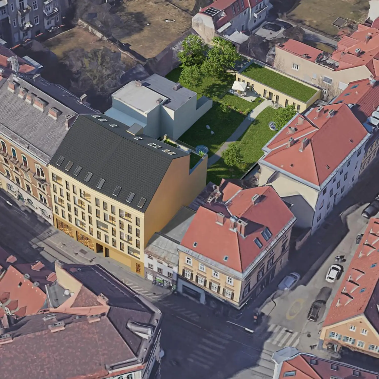 PROVISIONSFREI! Neubauprojekt - St.Leonhard! Große 2-Zimmerwohnung mit ca. 85m2 Garten!