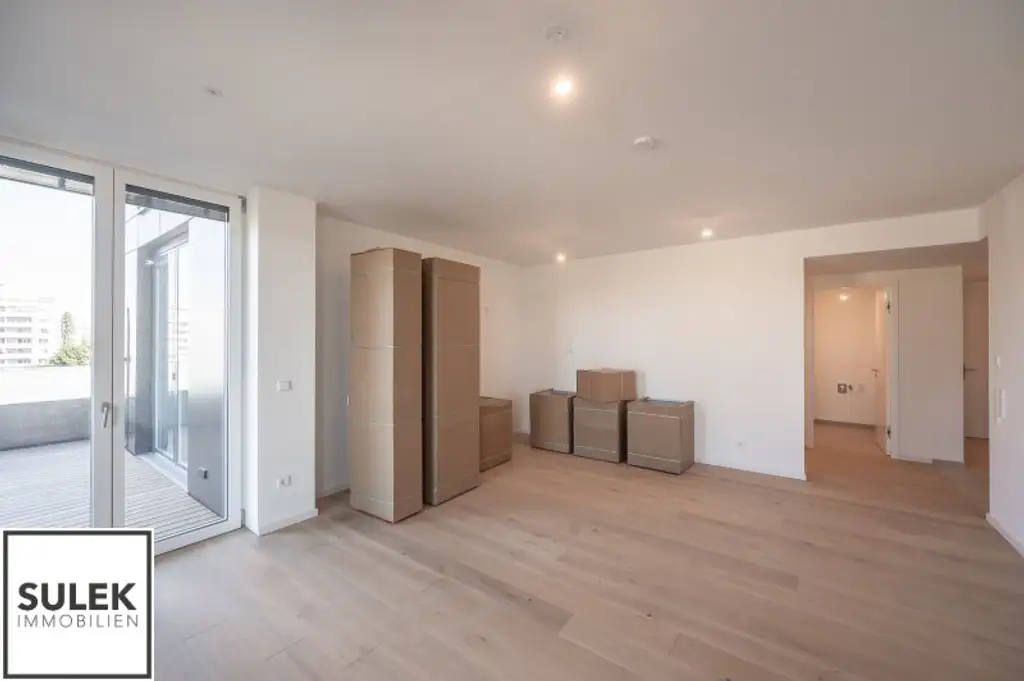 Exklusiv Wohnen im Projekt Grünblick mit U2-Anbindung! 3 Zimmer Erstbezugswohnung inkl. Balkon, Poolnutzung, Fitnessraum, uvm.!