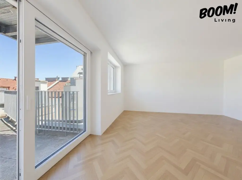 Exklusiver Erstbezug //  Hochwertige Dachgeschosswohnungen mit Fernblick & Terrassen – Erlachgasse, 1100 Wien