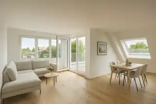 Musterbild Wohnbereich + Essbereich Top 16