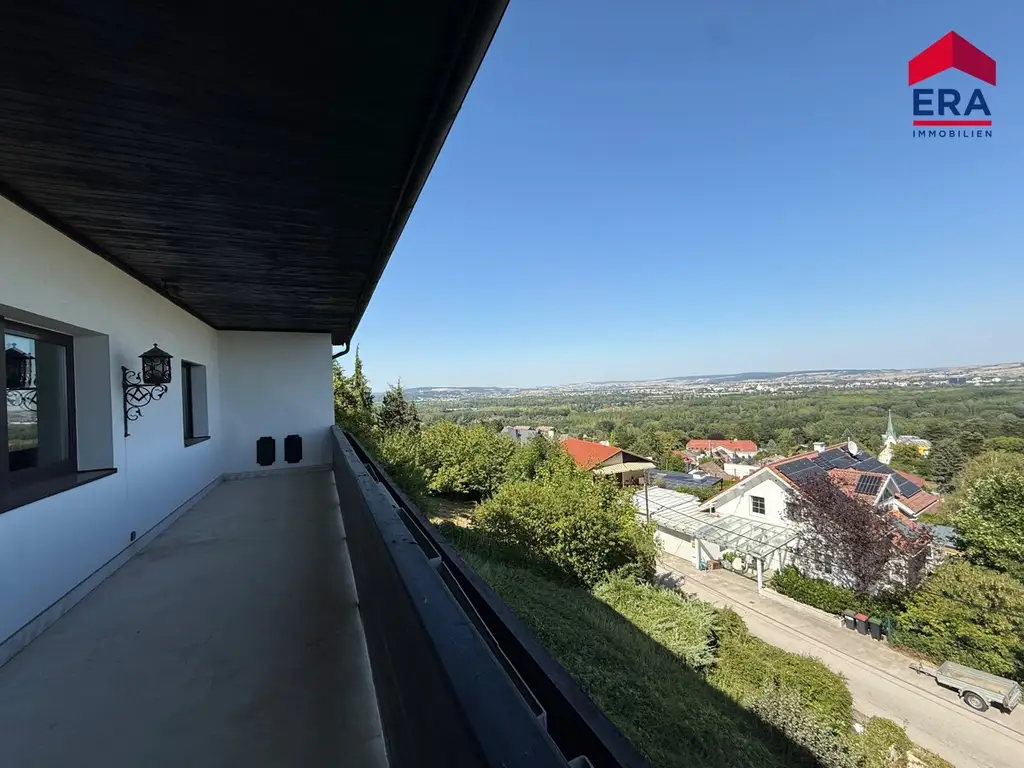 Exklusive Villa mit Indoor-Pool und traumhaftem Panoramablick in Bestlage von Kritzendorf