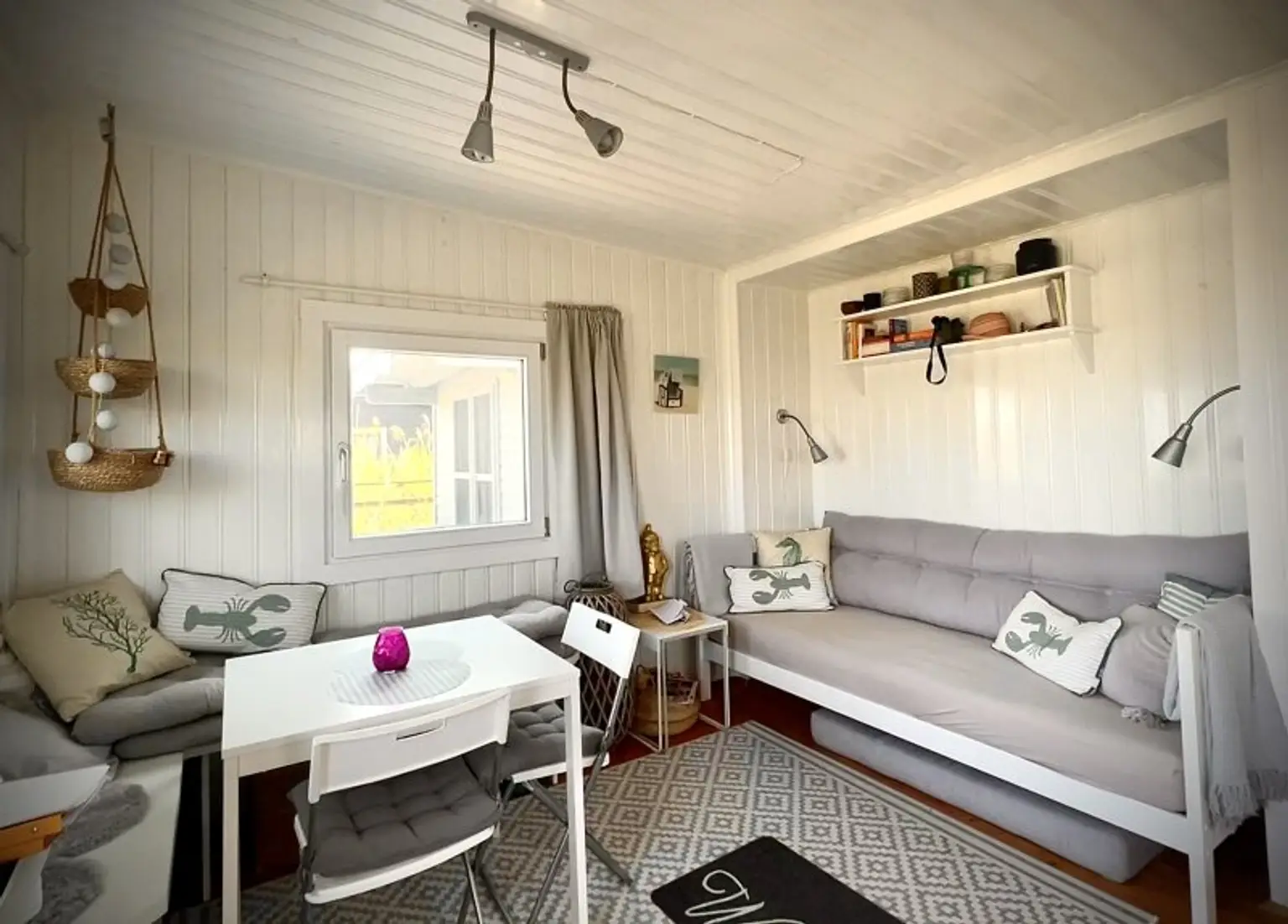 Wohnraum in Wohnküche