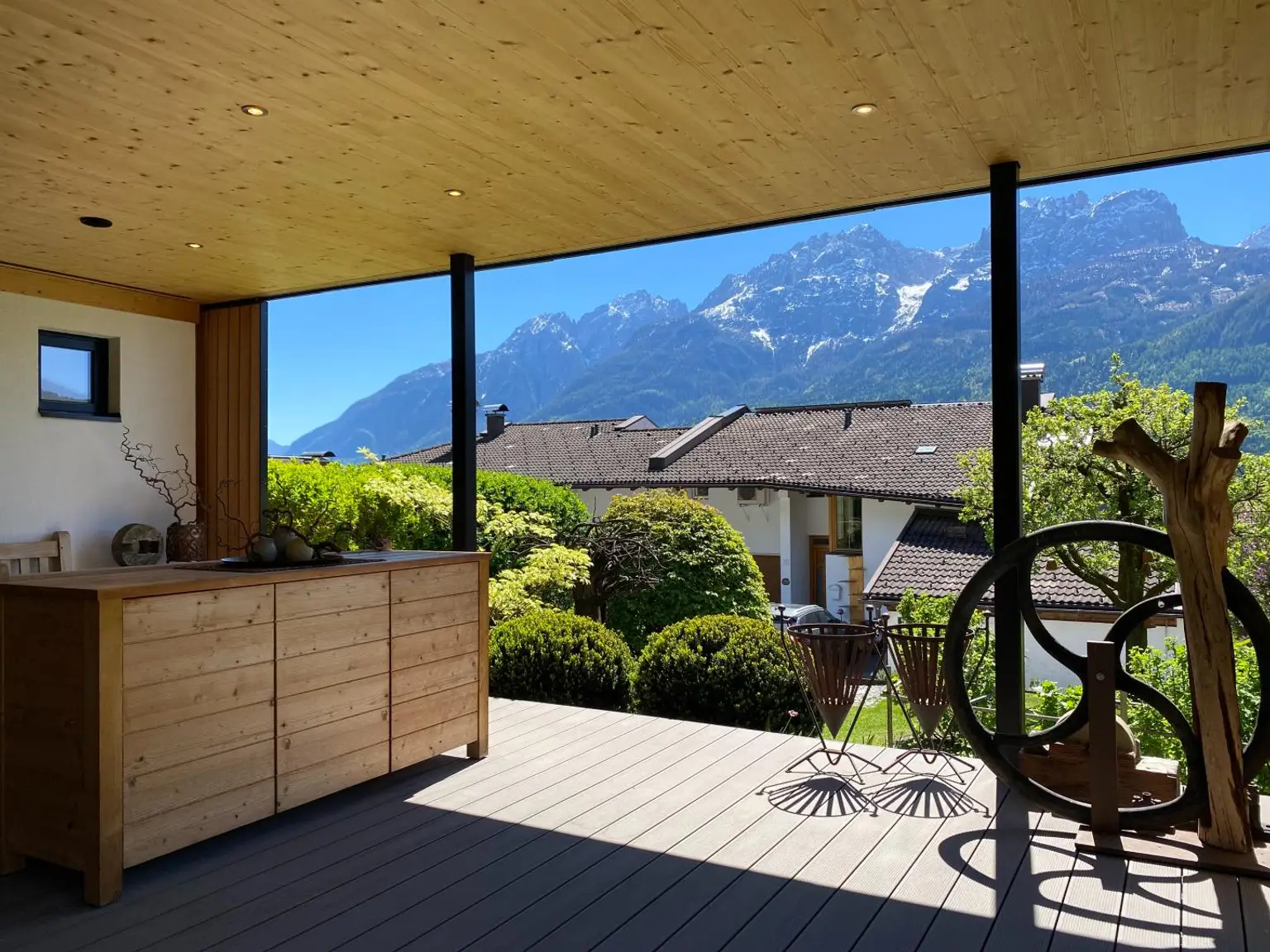 neue Terrasse mit Weitblick