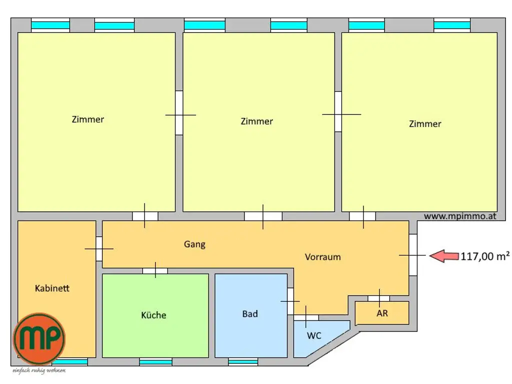 Exklusive Altbau-Residenz mit hohen Räumen und klassischem Flair