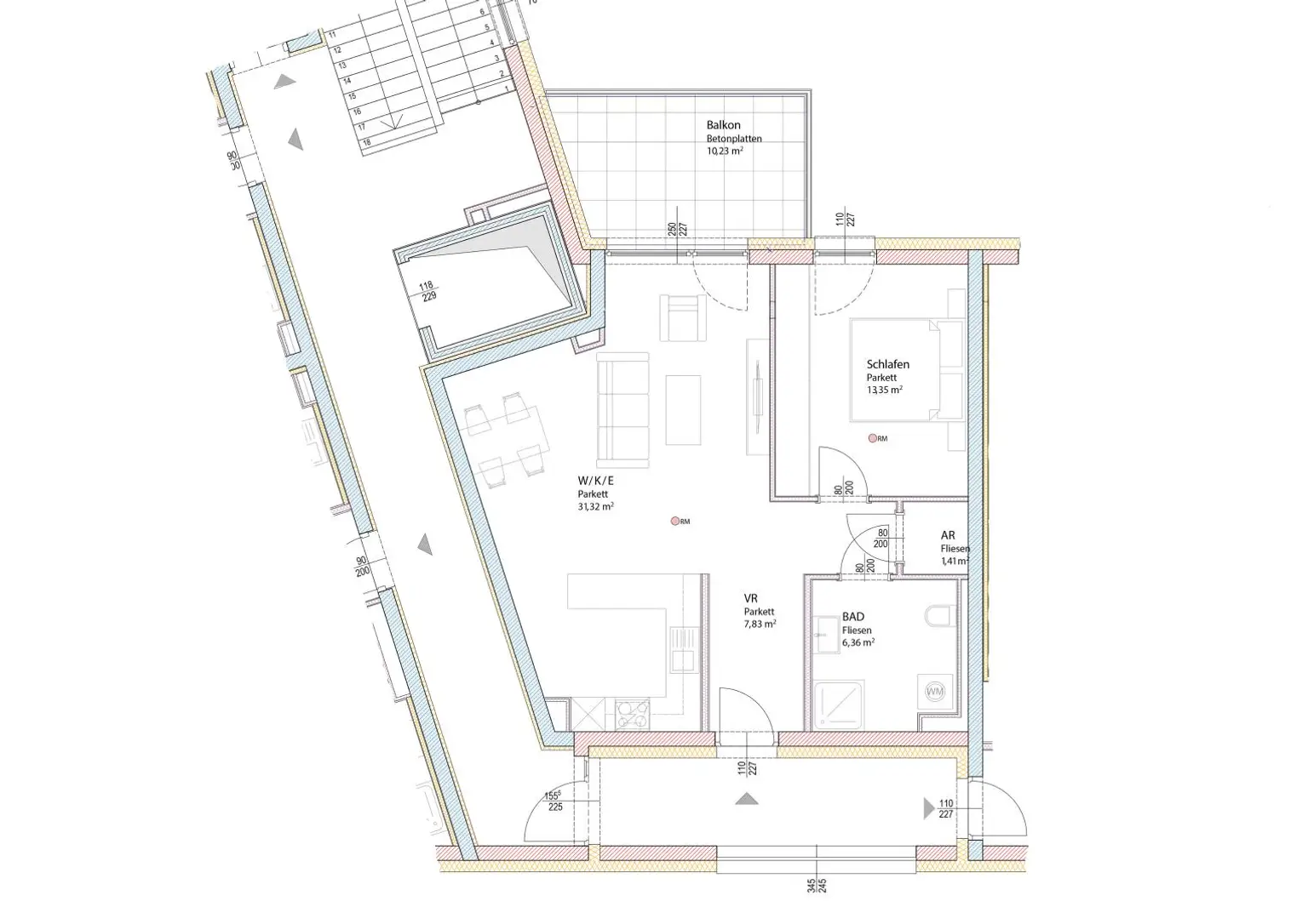 Attraktive leistbare 2/3 - Zimmer Neubauwohnungen mit Tiefgaragenplatz zum kleinen Preis ab nur € 195.000,-, Bezug Ende 2025 - PROVISIONSFREI (T31)