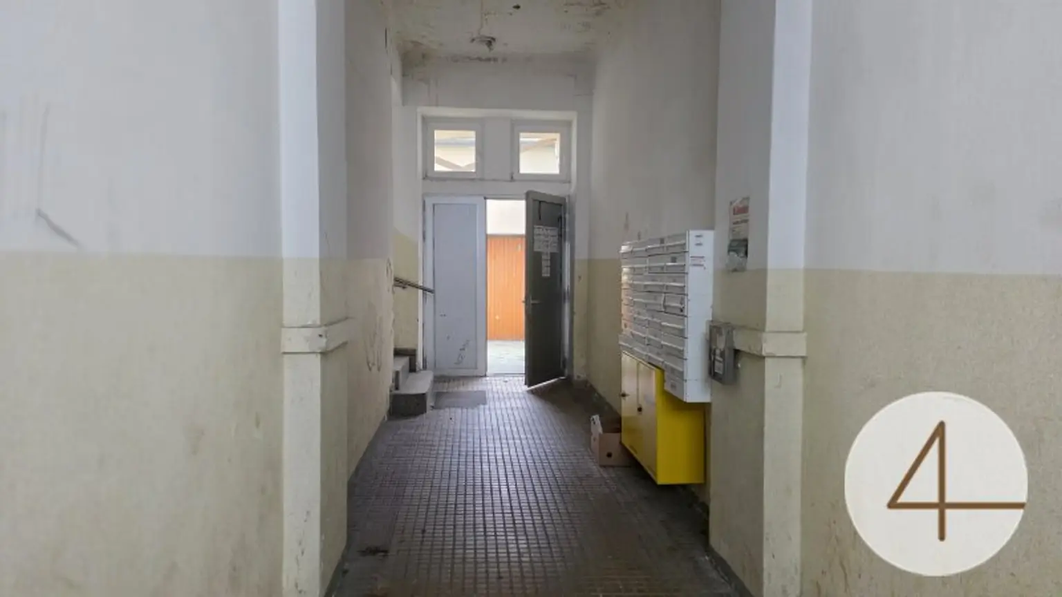 Starterwohnung im Erdgeschoß Gründerzeithaus