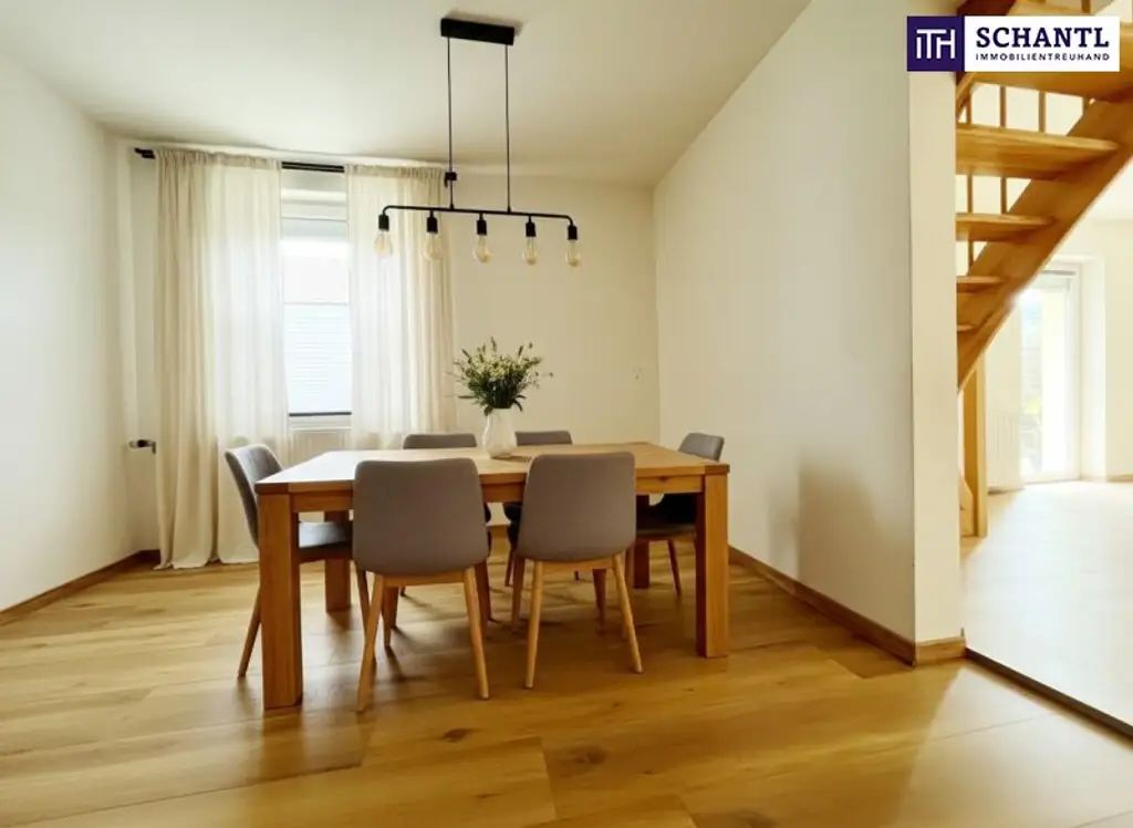 Maisonette-Highlight in Wildon mit viel Charme – toller abtrennbarer Garten und Carportstellplatz! Ab sofort verfügbar!