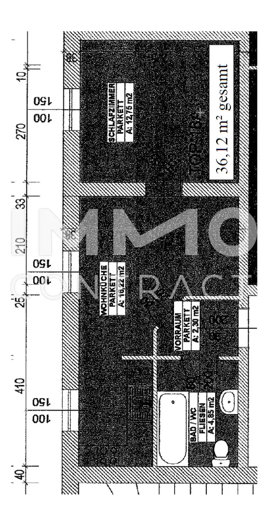 Kleine 2-Zimmer Wohnung beim Musiktheater zu vermietetn!  Anzengruberstraße 3 - Top 18A