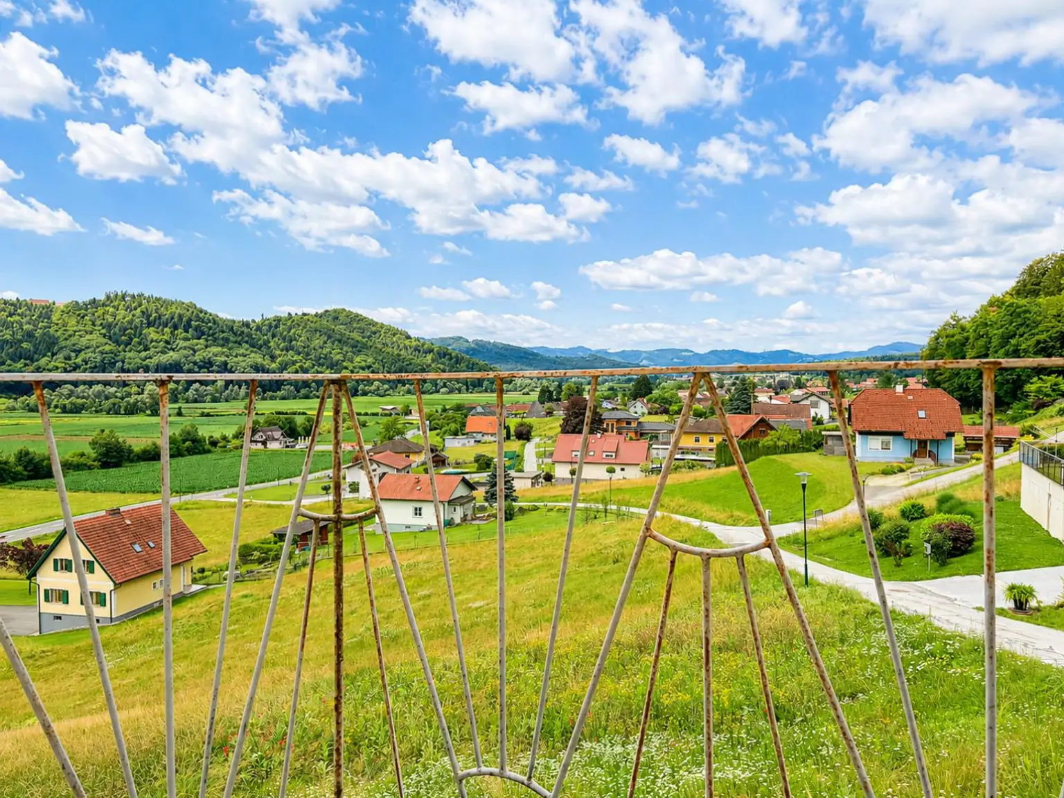 Ausblick Balkon DG
