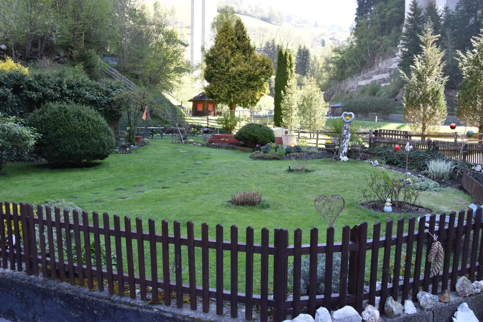 gepflegter Garten