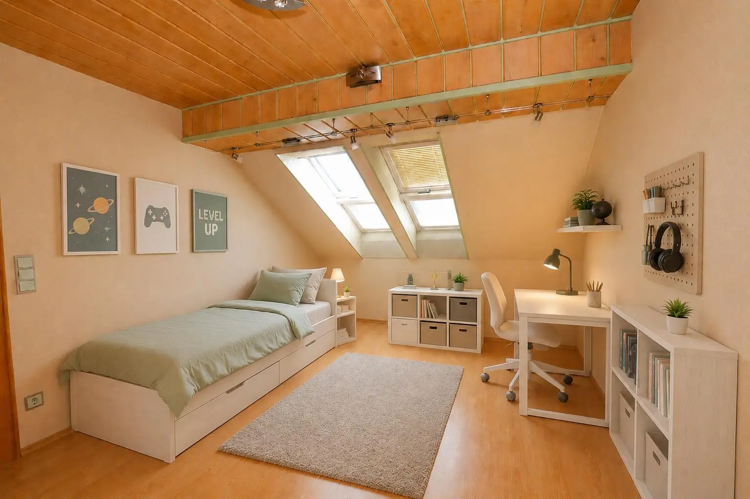 Kinderzimmer OG (virtuell eingerichtet)