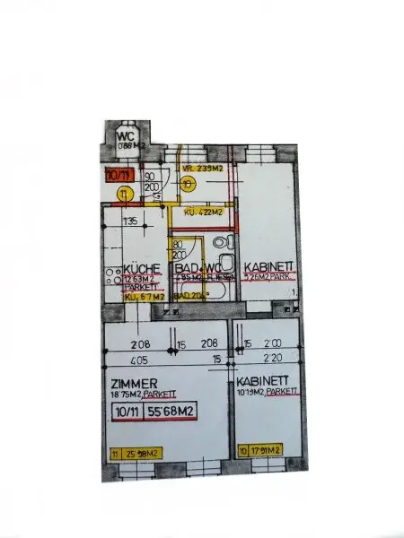 Traumhafte 3 Zimmer - Wohnung mit Balkon in Top-Lage von Ottakring
