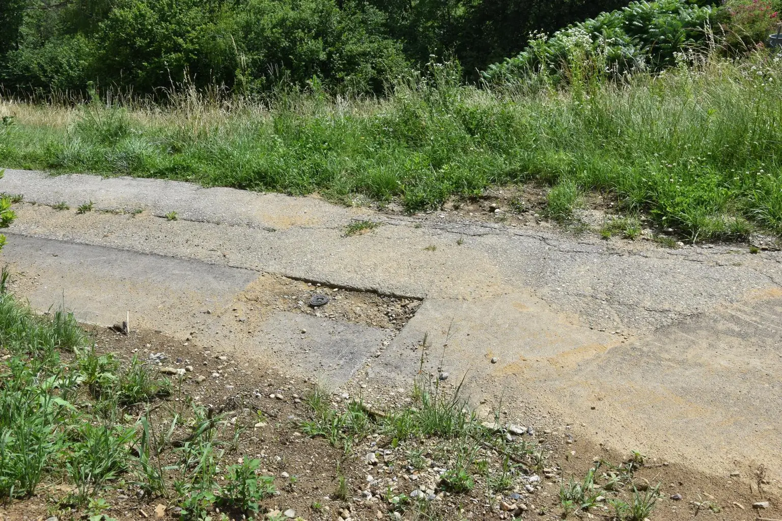 Trinkwasseranschluss im Weg