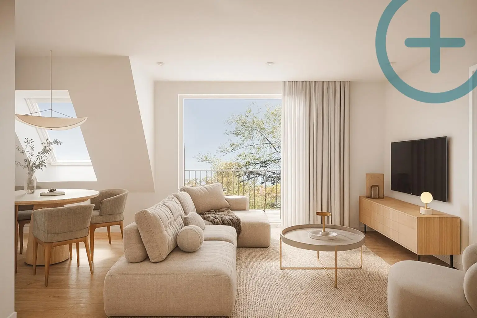 DAS VIVENOT – 3-ZIMMER FAMILIENHIT MIT BALKON INS GRÜNE