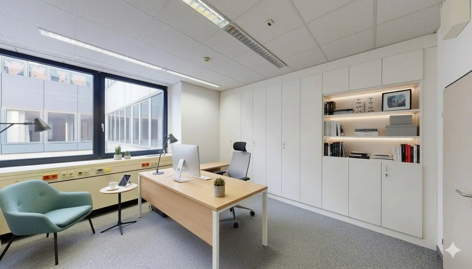 Ihr neues Einzelbüro - ideal für konzentriertes Arbeiten