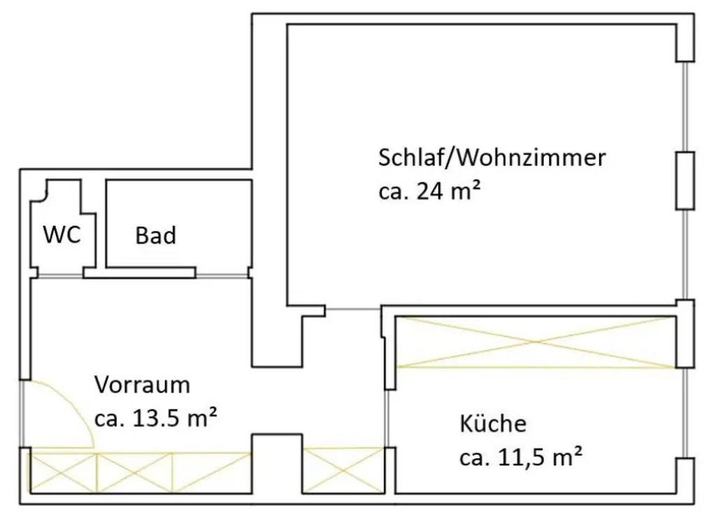 Charmante 1,5-Zimmer-Wohnung, Nähe Matzleinsdorfer Platz