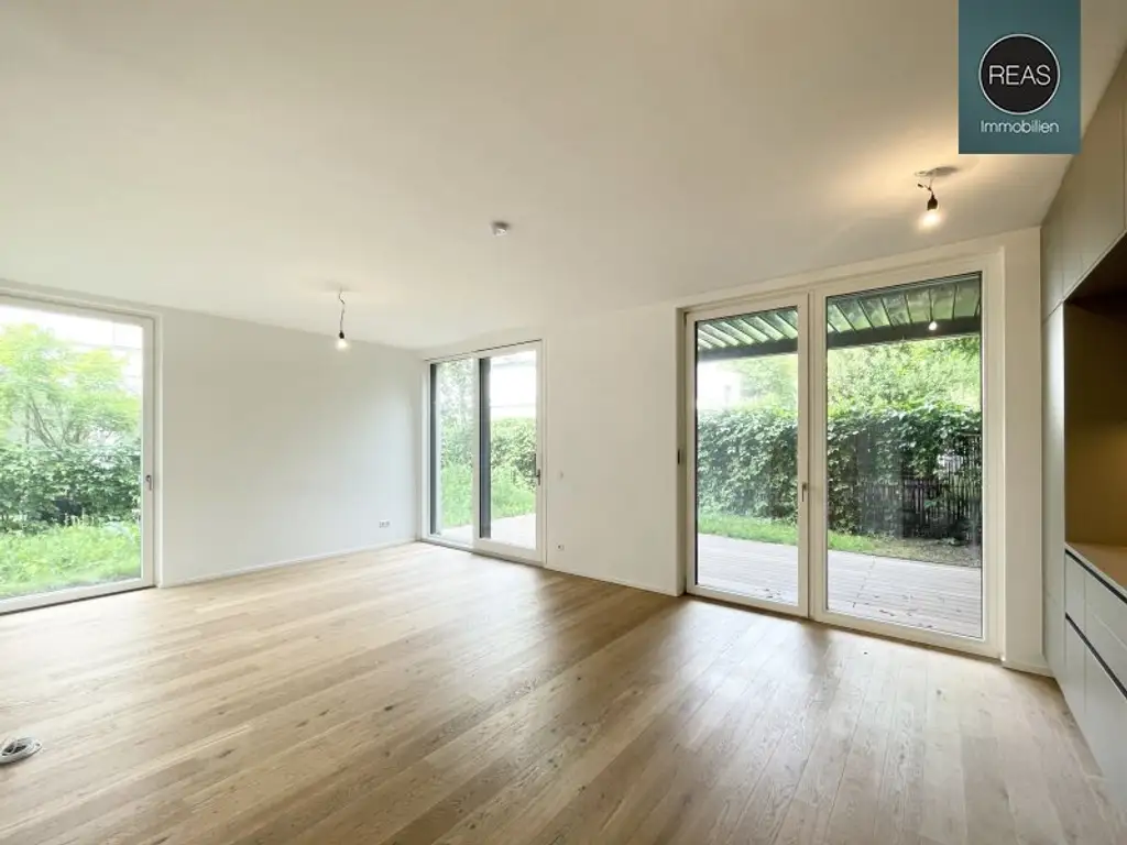 Provisionsfrei: Wohnresidenz Zögernitz! Luxus Gartenwohnung in Döblinger Bestlage! Garagen verfügbar!
