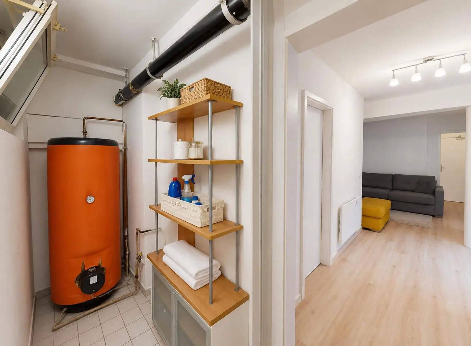 Wohnung - WC-Abstellraum