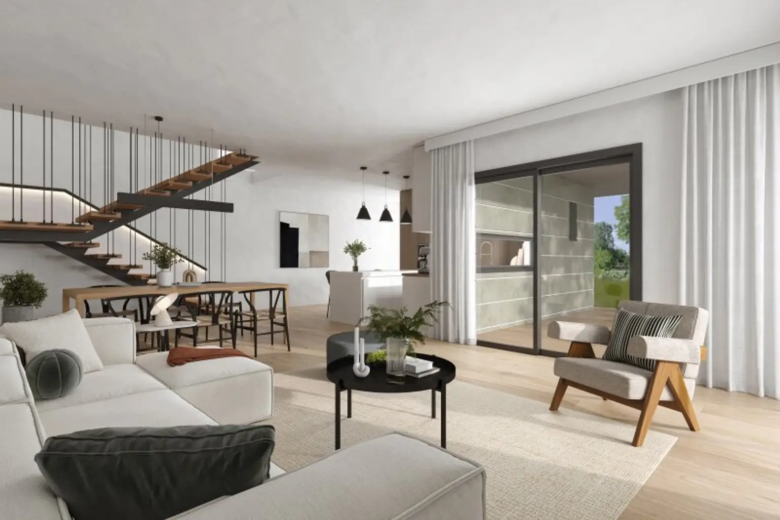 Moderne Doppelhaushälfte auf Eigengrund - 5 Minuten von 1220 Wien - mit Garten, Terrasse und 2 Stellplätzen