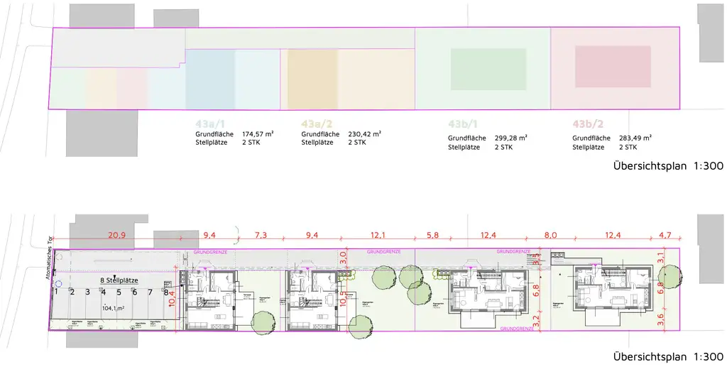 Lageplan Situierung