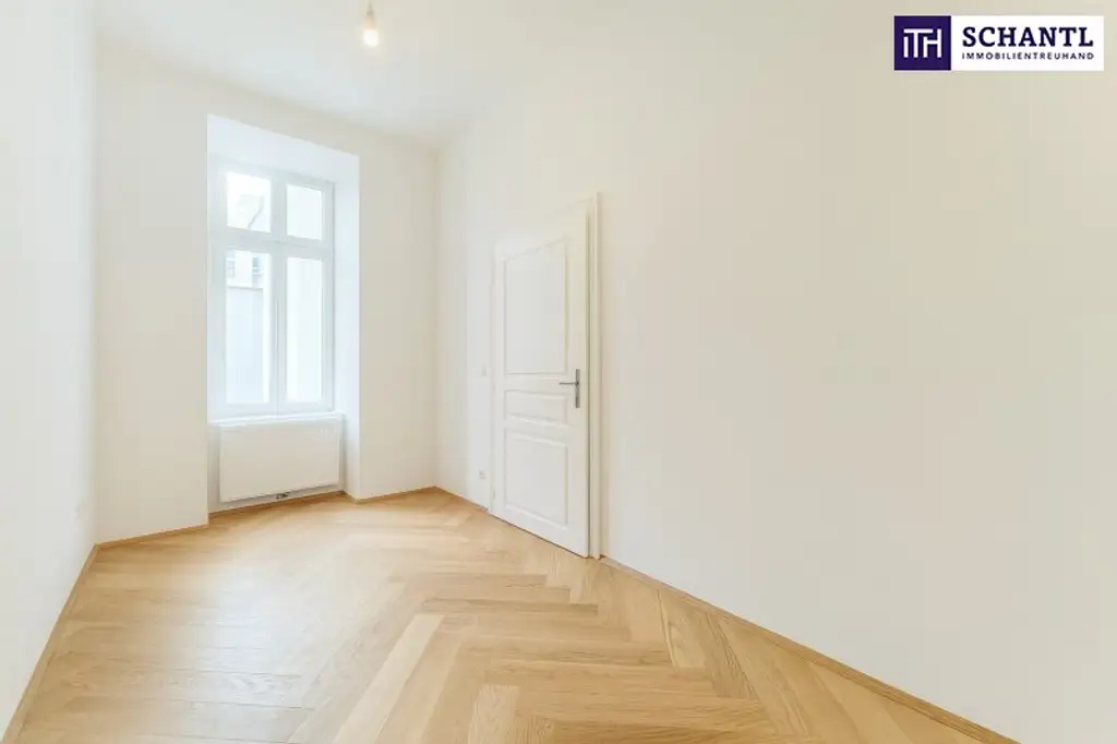 Elegante Altbauwohnung im Erstbezug nach Sanierung!! + Parkblick + großzügige Raumgestaltung