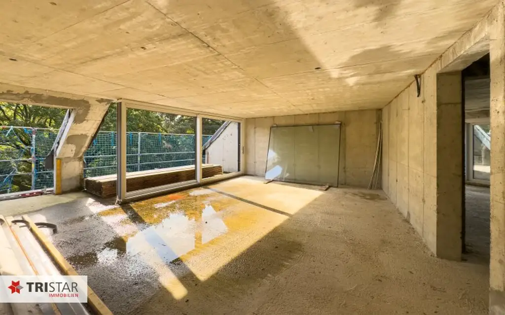 Investment am Wolfersberg · Architektur & Natur vereint! 18 Einheiten, 26 Garagenplätze, Dachgärten mit Pool – Waldpanorama !