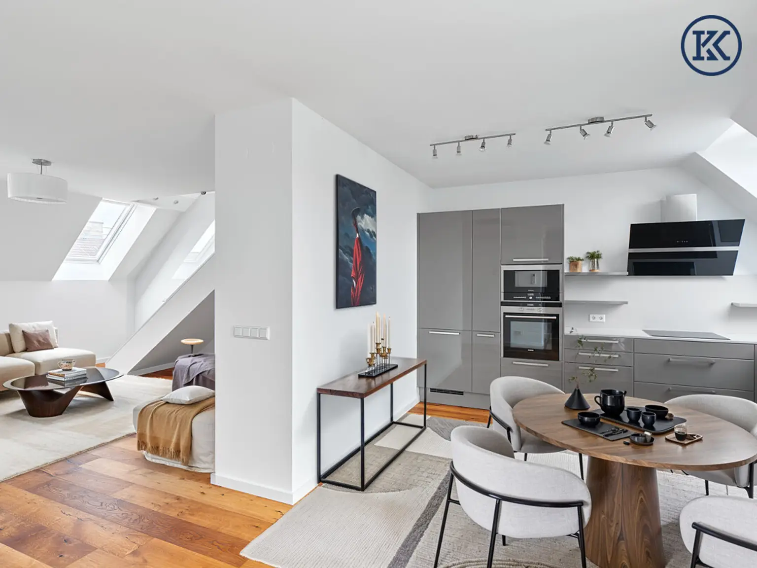 Wohnen über den Dächern Wiens - Exklusive Dachgeschosswohnung mit Galerie & Terrassen