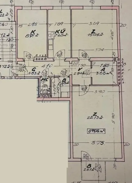 **1180** Elegante 3-Zimmer-Wohnung mit Balkon in begehrter Wohnlage