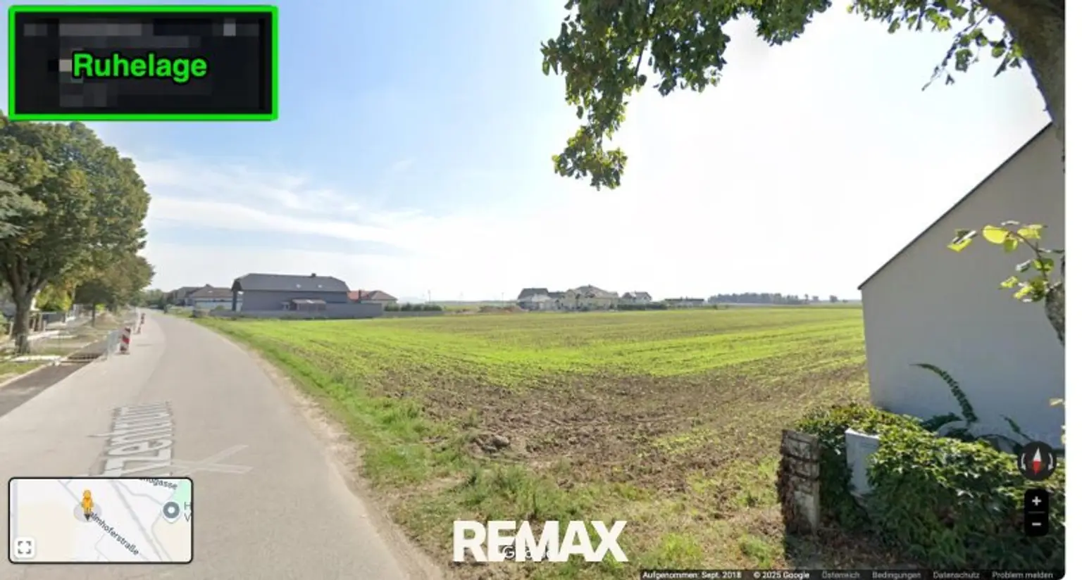 Blick Richtung Osten