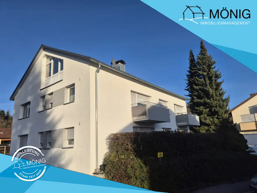 Elegante 2-Zimmer-Dachgeschosswohnung mit Einbauküche und KFZ-Stellplatz in Bestlage in Sindelfingen