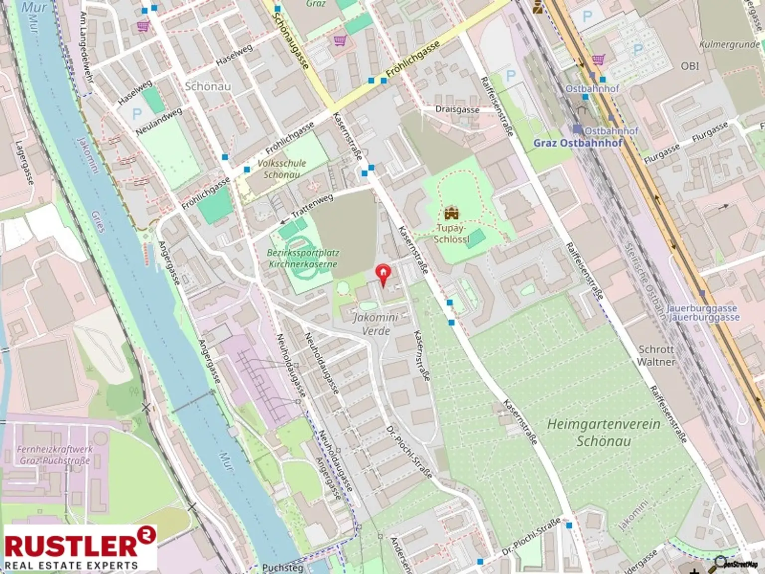 PROVISIONSFREI  - Ihr Balkonparadies an der Mur: Jakomini Verde