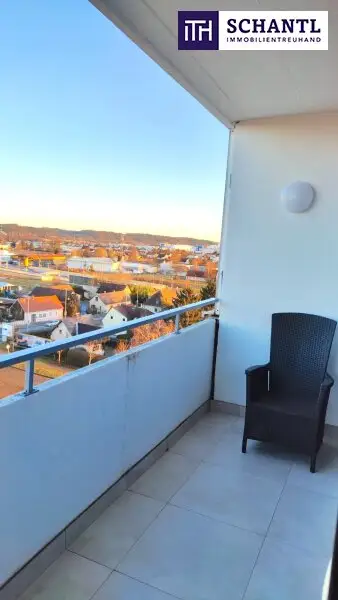 Ab in den 9. Stock - Traumhaftes 3-Zimmer-Penthouse mit unglaublichem Fernblick -Sonnenloggia und Stellplatz inkludiert - Jetzt zugreifen!!