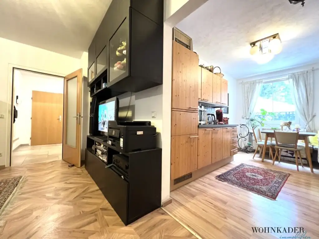 Großzügige 2-Zimmer-Gartenwohnung – ein Ruhepol mit 80 m² Außenfläche