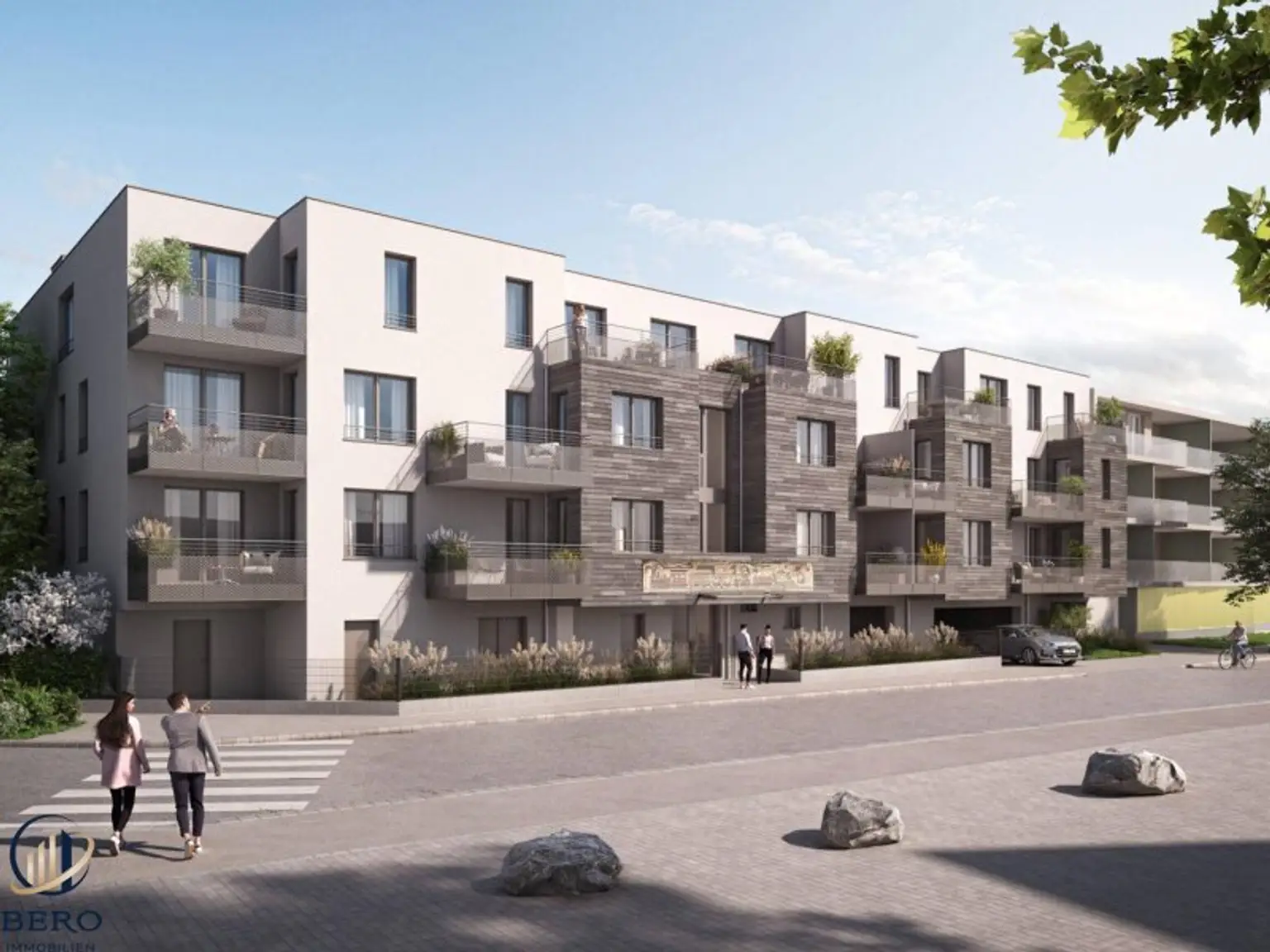 Bahnhofstraße 58+60: Modern Living in Deutsch Wagram, nur ein paar Minuten von Wien entfernt! Noch 15 Einheiten verfügbar! PROVISIONSFREI für den Käufer!