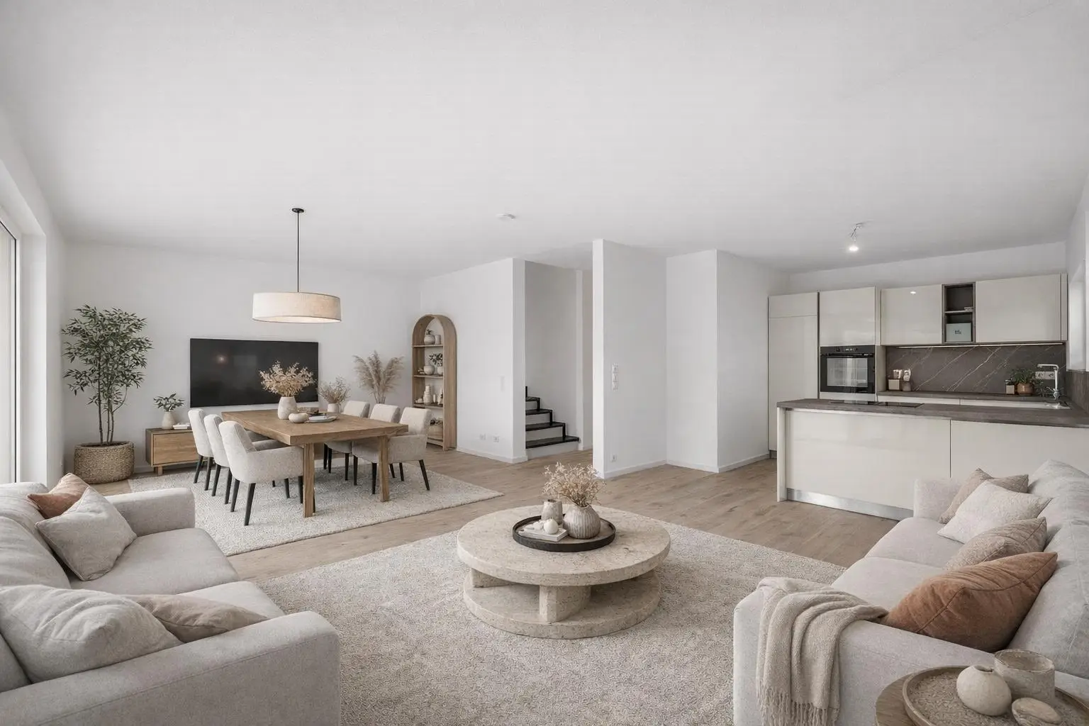 KI Beispielbild Wohnküche