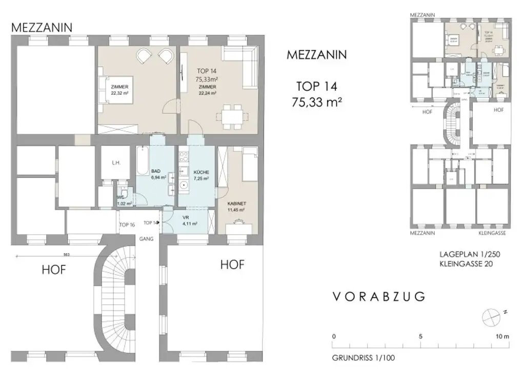 Altbau-Flair - Sanierte  3-Zimmer Wohnung - 3. Bezirk Nähe Landstraße